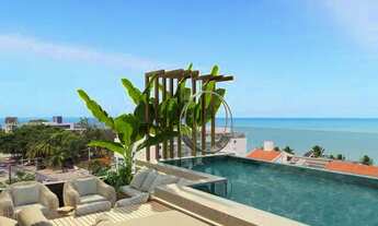 Imagem 2: Vendo belíssimo flat repasse próximo ao mar do bessa com área de lazer completa