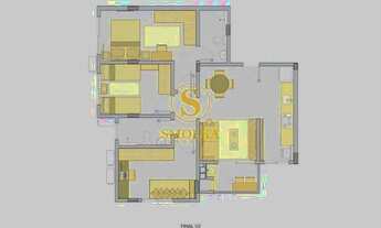 Imagem 6: Apartamento em construção na Nova Palhoça, 3 dormitórios, 1 vaga, 2 banheiros