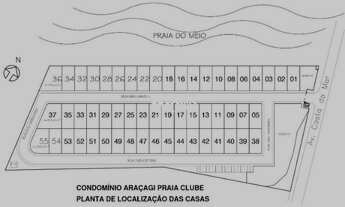 Imagem 3: Lançamento de casas em condomínio na Praia do Meio de 3 suítes com entrega para abril/2024