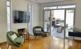 Imagem 2: CONDOMÍNIO FECHADO - 4 SUITES - 4 VAGAS - CHURRASQUEIRA E JARDIM