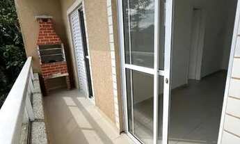 Imagem: Casa Sobreposta alta com Sacada Gourmet