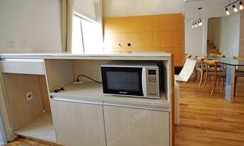 Imagem 7: Loft duplex Mobiliado com acabamento nobre, prédio auto padrão neoclássico com lazer compl