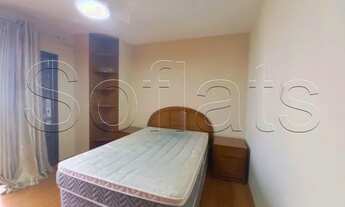 Imagem 4: Venha se hospedar a duas quadras da Paulista, na parte mais arborizada dos Jardins. Sem fi