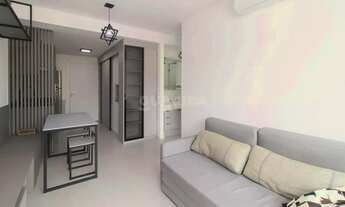 Imagem 5: Apartamento totalmente mobiliado com 1 dormitório e 1 vaga no bairro Menino Deus