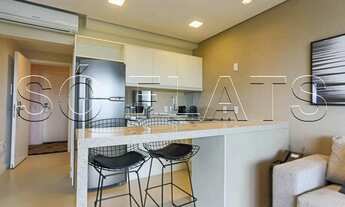 Imagem 5: Flat para locação completamente mobília completa em Pinheiros e próximo da Av Brig. Faria