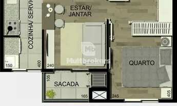 Imagem 2: CURITIBA - Apartamento Padrão - Alto Boqueirão