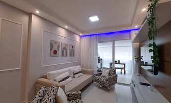 Imagem 3: Apartamento 2 dormitórios com104 m2 na Praia Grande - Aviação, pé na areia. Frente mar