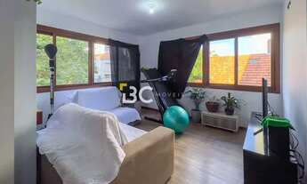 Imagem 6: BC Imóveis vende excelente apartamento semimobiliado de 3 dormitórios, com lareira no Petr