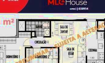 Imagem 4: Apartamento para Venda em São Paulo, Vila Califórnia, 2 dormitórios, 1 suíte, 2 banheiros