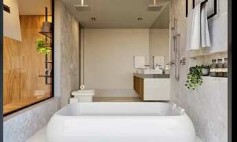 Imagem 3: Moderna Casa a venda Alphaville com 4 suítes, mobiliada, condomínio clube!