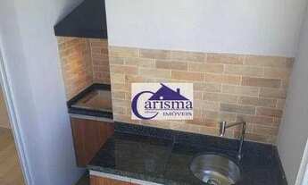 Imagem 5: Apartamento com 2 dormitórios para alugar, 65 m² por R$ 3.870,00/mês - Campestre - Santo A