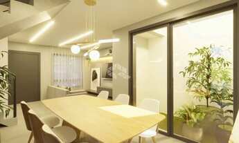 Imagem 2: Casa em construção com 03 quartos e 01 suíte no Terras de Santorini em Santa Maria