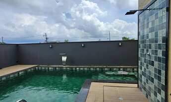 Imagem 7: Bacelar Imóveis vende casa nova, térrea no Alphaville 1, com 3 suítes