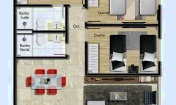 Imagem 2: Apartamento 2 quartos em Praia do Canto