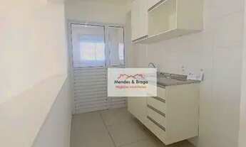 Imagem 6: Apartamento com 2 dormitórios para alugar, 57 m² por R$ 2.484,75/mês - Vila Paulista - Gua