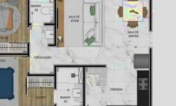 Imagem 6: 2 Quartos com Área Privativa, São Lucas