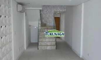 Imagem 2: Cobertura com 3 dormitórios para alugar, 160 m² por R$ 4.933,00/mês - Vila Galvão - Guarul