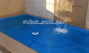 Imagem: Casa individual com piscina em enseada dos