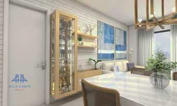 Imagem 3: APARTAMENTO MOBILIADO E DECORADO com 1 dormitório à venda, 54 m² por R$ 917.132 - Carvoeir