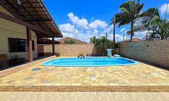 Imagem 6: Casa com Piscina, 3 dormitórios à venda, 140 m² por R$ 570.000 - Coroados - Guaratuba/PR