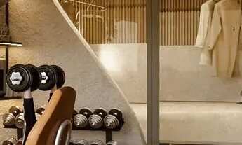 Imagem 4: Flats de 20m² a 26,50m² com sacadas ou área externa privativa no Intermares