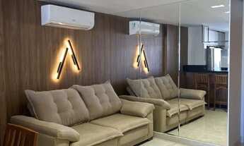 Imagem 2: Apartamento com 3 suítes mobiliado e decorado a 350 metros do Lago das Rosas Apartamento c