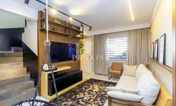 Imagem 6: Praxis Imóveis aluga excelente sobrado triplex mobiliado com churrasqueira,Ático,vaga de g