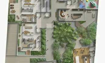 Imagem 7: Apto na planta com 176m2, 03 suítes e 03 vagas no Batel