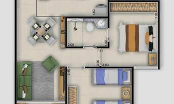 Imagem 6: Like Club em Boa Viagem Lançamento em BV, com 2Qt, Varanda, Lazer completo