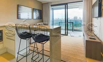 Imagem 4: Flat para locação completamente mobília completa em Pinheiros e próximo da Av Brig. Faria