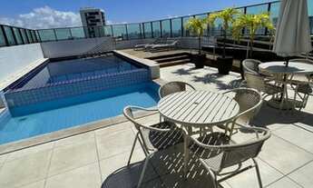 Imagem: Flat Qt e Sala Mobiliado no Beach Class