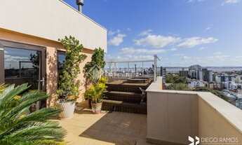 Imagem 2: Cobertura com 164m, closet, espaço gourmet e vista panorâmica do Rio Guaíba