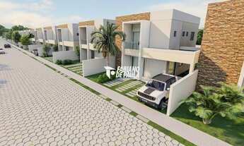 Imagem 4: Lançamento de casas em condomínio na Praia do Meio de 3 suítes com entrega para abril/2024