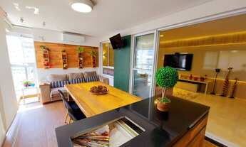 Imagem 2: Apartamento para venda com 132 metros quadrados com 3 quartos em Ponta da Praia - Santos