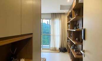 Imagem 2: Apartamento Cobertura 97,33 m² com 02 dormitórios, 2 banheiros, 2 vagas cobertas , Living