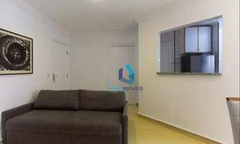 Imagem 5: Apartamento Mobiliado com 1 dormitório para alugar, 55 m² por R$ 5.000/mês - Vila Olímpia