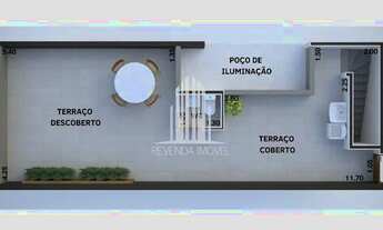 Imagem 3: Cobertura com Elevador, com 2 dormitórios sendo 1 suíte e 1 vaga de garagem