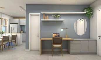 Imagem 4: APARTAMENTO MOBILIADO E DECORADO com 1 dormitório à venda, 54 m² por R$ 917.132 - Carvoeir