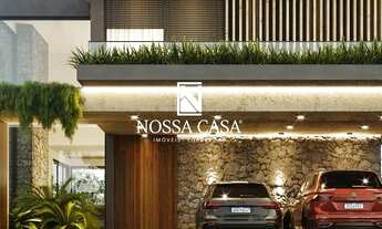 Imagem 3: Belo sobrado com 4 suítes, lavabo, amplo living integrando com espaço gourmet, no condomín