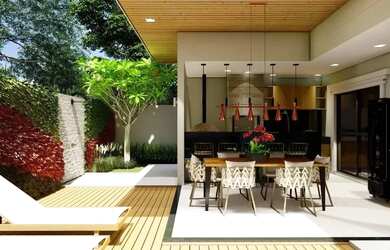 Imagem 5: Casa de Alto Padrão em Construção à Venda Condomínio Residencial Monte Carlo