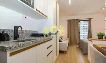 Imagem: Flat com 1 Quarto para alugar, 26m² - Santo