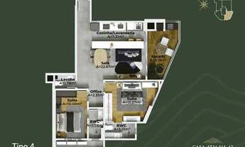 Imagem: Apartamento - 2 dormitórios - 2 Suítes