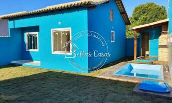 Imagem: Bela casa de 2 quartos com piscina e área