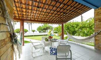 Imagem 4: Casa 4QTS Beira-Mar em Tamandaré - Pé na areia com Churrasqueira - SH028