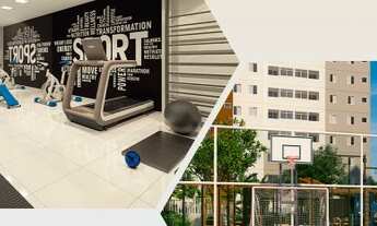 Imagem 7: Apartamento para venda possui 52m²com 2 quartos. Lazer completo