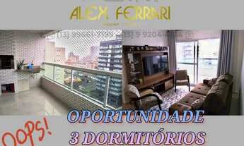 Imagem 1: Apartamento para Venda em Praia Grande, Canto do Forte, 3 dormitórios, 1 suíte, 2 banheiro