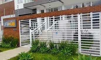 Imagem 3: Apartamento com 1 dormitório, sacada e churrasqueira 31 m², à venda por R$ 310.000,00 - Po