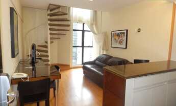 Imagem: Flat com 1 dormitório para alugar, 40 m²