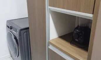 Imagem 7: Apartamento mobiliado beira mar para aluguel tem 45 metros quadrados com 1 quarto