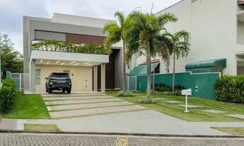 Imagem 2: Sobrado para venda tem 425 metros quadrados com 5 quartos em Cararu - Eusébio - CE